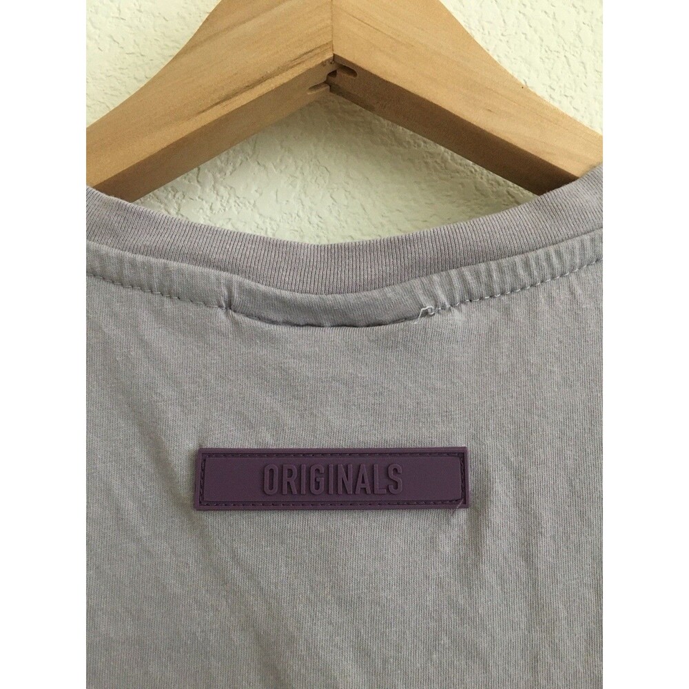 Brooklyn Cloth Originals Womens XL Purple Logo Graphic Cotton Crew Neck T-Shirt - Picture 4 of 9